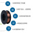 宽选工品 无气二保焊机焊丝 无气有气药芯实芯二氧化碳气保焊丝 0.8-无气自保药芯焊丝5kg