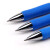 宝克（BAOKE）A35按动中性笔 办公按压式中性笔 商务签字笔 顺滑学生水笔芯 办公用品文具 0.7mm蓝色  D35(6支) 体验装  包邮