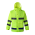 9F反光雨衣反光安全服分体款高亮反光舒适透气 荧光色
