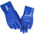 HKFZ806耐油手套工业耐酸碱浸塑橡胶皮橡胶手套防水防滑劳保手套 806( 5双) M
