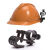 定制强光手电筒夹安全帽头灯支架消防头盔夹子卡扣手电筒夹子 不锈钢22-24毫米