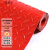 定制 牛筋防滑底PVC商用地垫工业橡胶地板防水加厚耐磨浴室卫生间 1.5*1米红色1.5mm厚度