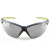 UVEX优维斯防护眼镜透明眼镜偏光太阳镜墨镜防尘防风沙驾驶骑行镜 9181265透明镜片（蓝灰色色框架）
