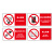 稳斯坦 WJL0006 消防电话安全标识 消防安全标识标牌指示牌警告牌 15 *30cm背胶(3张）