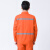 环卫工作服套装男路政道路救援高速施工园林绿化工程服反光条定制 绿反光条短袖(上衣) 175/XL