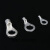 欧式OT1-4冷压端子1.5 2.5-3 5 6 8 10 圆型裸铜线鼻子焊口接线耳 OT4-12 100个 4平分线-12MM孔