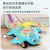 跃越（yueyue）儿童推推乐学步车玩具防滑手推车飞机模型0-1岁宝 超大红色旋转+天窗+响铃
