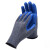 出极 劳保手套 耐磨橡胶防护手套 单位:双  12双-灰蓝色加厚 