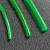 DYQT绿色光面绳聚氨酯皮带T棒工业传动带圆形带O型带牛筋优力胶条 光面绿3mm(一米