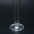 海斯迪克 玻璃量筒 刻度量筒 高透明度实验室器具 25mL1个（4个起售）