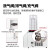 力辰（LICHEN） 冷冻干燥机N系列-50℃空压机真空冻干机实验室干果机食物烘干机 LC-12N-50B 立式手动压盖