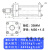 液压缸油缸重型HOB带磁性小型单向双向升降可调双重密封液压油缸 63MM(缸径)*50