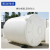 穆运 加厚PE塑料水塔储水罐大容量蓄水桶户外储水桶白色 8000L高2560*直径2100mm