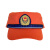 莱普特 消防橙色作训帽 抢险救援 红色小帽 户外森林专职平顶帽 消防员训练帽子