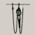 微型手扳葫芦提升机小型吊机手动手拉葫芦起重吊具环链电梯葫芦吊 2T 6米送手套一副