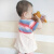 迪士尼（Disney）女童连衣裙宝宝子背带夏季套装短袖假两件个月纯棉幼儿夏季童的 纯棉黄裙A款 80cm(80cm)