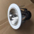 百士安 老款筒灯直螺格栅灯 4寸LED节能E27灯头外壳灯罩天花射灯座 开孔12公分（不含光源）