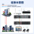 慧谷 电话光端机PCM语音光端机光纤收发器延长器 64路电话+4路千兆隔离网络120公里 HG-8164P4GE/V-120 SC口