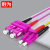 胜为 光纤跳线 LC-SC 多模双芯 紫色 20m FLSO-2200
