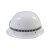 晋野 白色PC头盔（有徽无字） 防暴头盔保安防暴钢盔防护盔安保器材保安用品战术巡逻头盔
