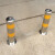 不锈钢警示柱防撞柱加厚型固定活动预埋可拆卸反光隔离路桩 固定立柱159*500高