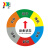 嘉辽 设备状态旋转指示牌亚克力材质100mm EBS2601  1个