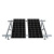 光伏太阳能板100W安装支架发电板配件落地式组件供电系统屋顶定制 固定单块100W板抱杆