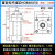 高压重型液压拉杆模具油缸HOB40506380100FA抽芯MOB带磁双作 HOB63*150