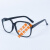 橙央定制防风眼睛 电焊眼镜镜平光镜焊工劳保防尘防风平光打磨玻璃氩 全白带侧翼透明镜架(树脂镜片)
