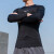 NIKE耐克男装上衣 24夏上新款跑步透气快干弹力运动服长袖T恤紧身衣健 FB7920-010 L