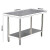万普盾（WANPUDUN）不锈钢工作台厨房商用打荷台操作台切菜台餐桌加厚双层1500*800*800mm