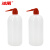 冰禹  BY-2022 塑料洗瓶 红头塑料挤瓶 吹气瓶 弯头洗瓶 冲洗瓶 250ml 2个