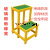 绝缘高低凳 绝缘凳玻璃钢高低凳电工梯凳可移动单双三层凳子电力施工平台凳子MYFS 三层1200*500*300