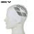 阿瑞娜（arena） 时尚印花硅胶泳帽 舒适防水健身训练游泳帽 6400白色