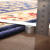 俪羊 地毯卧室客厅飘窗垫门厅地毯玄关进门毯长方形床边毯走廊长条毯 LY-08B藏蓝色 1米x1.5米