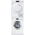美诺（MIELE）WDA201 C WPM+TKB340 WP C 洗衣机干衣机套装 欧洲原装进口