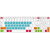 升派（ESPL） 联想笔记本电脑键盘保护膜 IdeaPad500S-15 B51-30 B51-80 七彩蓝底