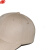 谋福 工作太阳帽 棒球帽 鸭舌帽 户外遮阳帽子 便携式搭扣 可调节 浅卡其-白帽檐