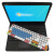 升派（ESPL） 宏基笔记本电脑键盘保护膜贴 E1-532 P273 E1-572 E5-551G 半透明玫红色