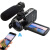 欧达 Z20摄像机高清数字DV专业摄录一体机WiFiAPP镜头外接4K红圈超广角麦家用旅游户外 标配+电池+128G+三脚架+降噪麦+4K送礼包