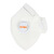 优维斯（UVEX）silv-Air 8733210带呼气阀折叠式防尘口罩色FFP2 白色（15只/盒）企业专享