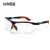 优唯斯（UVEX）i-vo系列9160285防护眼镜可调节内侧防雾外侧防刮 蓝灰镜架（1副）