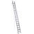 稳耐（werner）D1532-2 工程梯 铝合金延伸梯 电信通信两节拉伸梯 工业级8.8米梯子直梯安全梯登高梯
