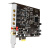 创意达蓝调 SN0105台式机唱歌5.1小卡槽PCIE独立内置声卡套装网络主播k创新技术7.1 莱维特240电容麦+5.1声卡包精调试