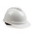 安大叔MSA豪华型透气送检安全帽ABS材质进口工程建筑工地领导头盔 白色