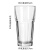 费纳斯（FEiNASi） 玻璃杯八角杯家用耐热冷饮杯奶茶饮料果汁白酒杯水杯 八角玻璃杯四只装（473ML）