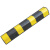 万克宝（WORKPRO）W138139N 橡胶圆形护角条 柱子反光防撞保护条 地下车库停车场护墙角0.8M(30个装）订制