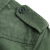 费洛仕肩章军款男士衬衫男工装军旅纯色长袖衬衫修身男装衬衣潮 军绿色 XL