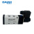 ISAIAH 4V 三位五通 双电控 电磁阀 多电压可选  4V130E-06(DC24V)