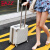 EAZZ铝框拉杆箱 拉丝防刮机长箱 万向轮行李箱男士女士登机箱18英寸旅行箱拉杆箱 玫瑰金 18英寸丨登机 短途游